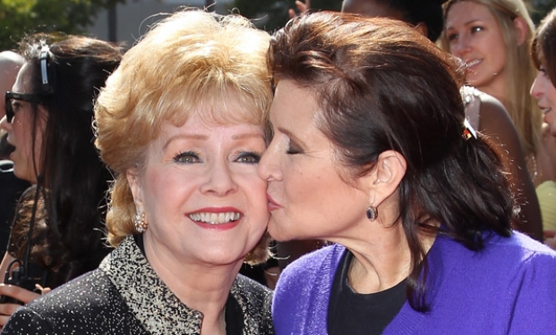 Debbie Reynolds e figlia Debbie Reynolds e figlia