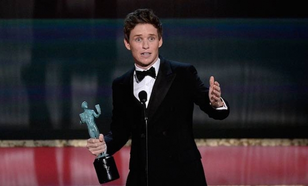 Eddie Redmayne ai SAG Eddie Redmayne ai SAG