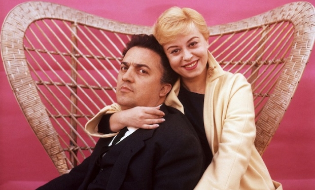 Federico Fellini con Giulietta Masina Federico Fellini con Giulietta Masina