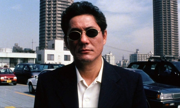 Takeshi Kitano in Hana-bi Takeshi Kitano in Hana-bi