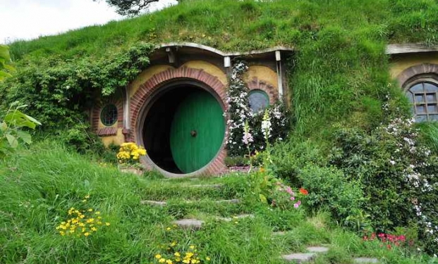 Casa di Hobbit nella "Terra di Mezzo" neozelandese Casa di Hobbit nella "Terra di Mezzo" neozelandese
