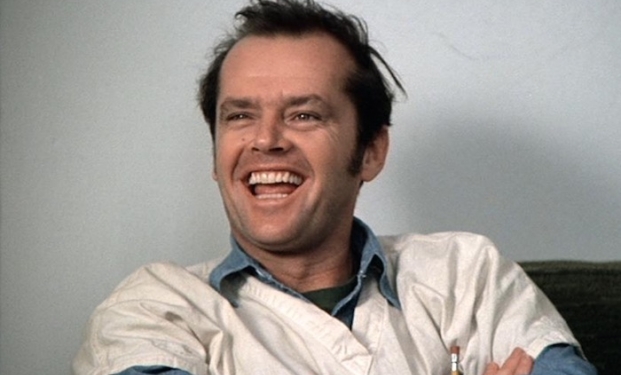 Jack Nicholson in "Qualcuno volò sul nido del cùculo" Jack Nicholson in "Qualcuno volò sul nido del cùculo"