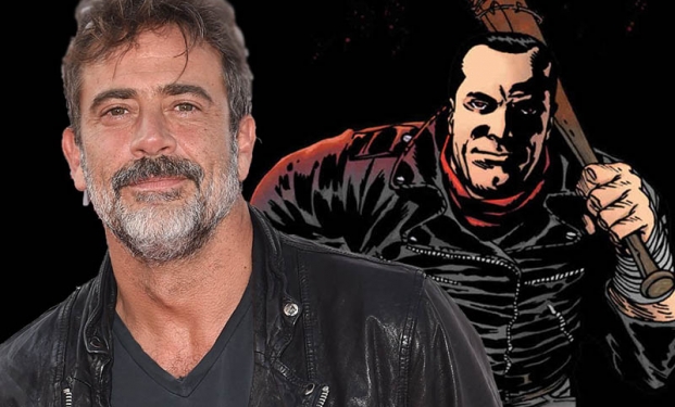 Jeffrey Dean Morgan e Negan Jeffrey Dean Morgan e Negan