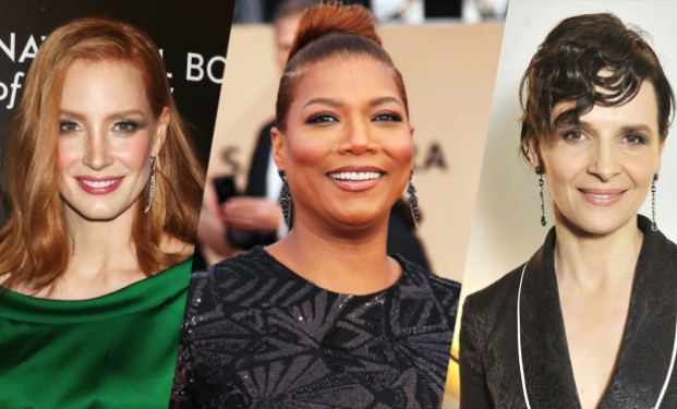 Jessica Chastain, Queen Latifah, Juliette Binoche Jessica Chastain, Queen Latifah, Juliette Binoche