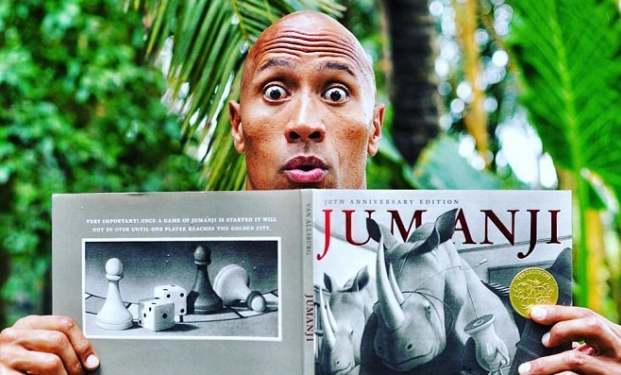 The Rock in Jumanji The Rock in Jumanji