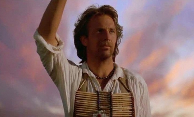 Kevin Costner in Balla coi lupi Kevin Costner in Balla coi lupi