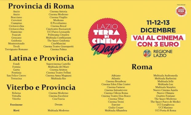 LAZIO TERRA DI CINEMA DAYS LAZIO TERRA DI CINEMA DAYS