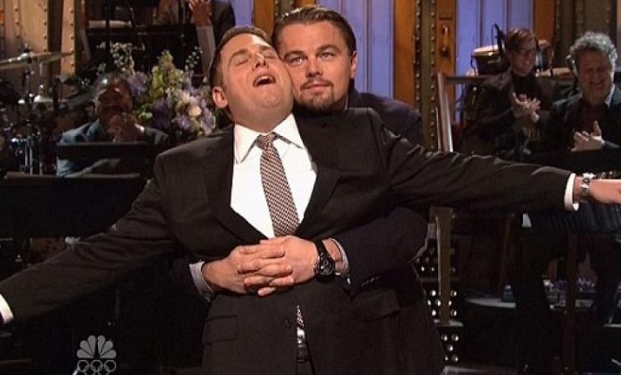 Leonardo DiCaprio e Jonah Hill Leonardo DiCaprio e Jonah Hill