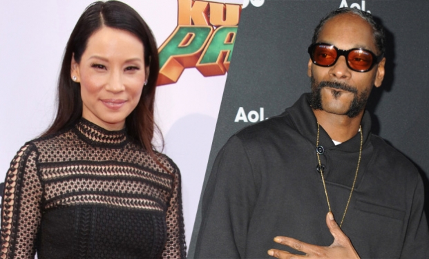 Luce Liu e Snoop Dogg Lucy Liu e Snoop Dogg
