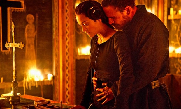 Michael Fassbender e Marillon Cotillard in "Macbeth" Michael Fassbender e Marillon Cotillard in "Macbeth"