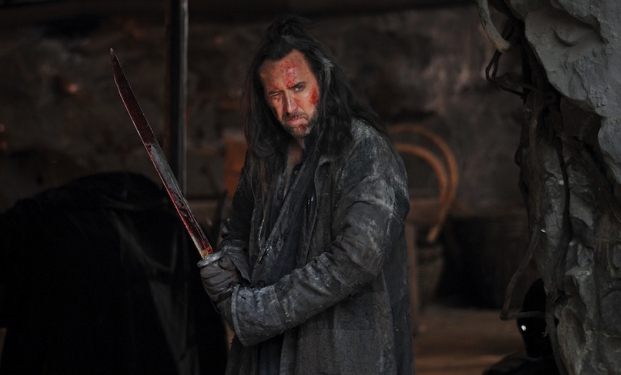 Nicolas Cage in "Outcast" Nicolas Cage in "Outcast"
