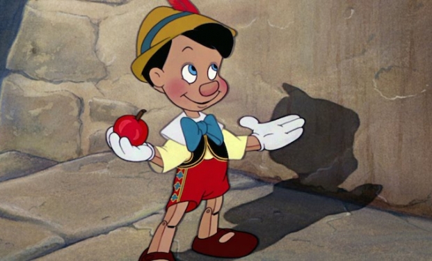 Il burattino Pinocchio nell'animazione Disney del 1940 Il burattino Pinocchio nell'animazione Disney del 1940