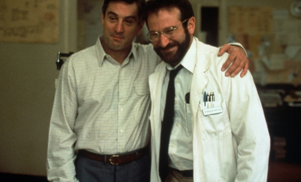Robin Williams e Robert de Niro in Risvegli Robin Williams e Robert de Niro in Risvegli
