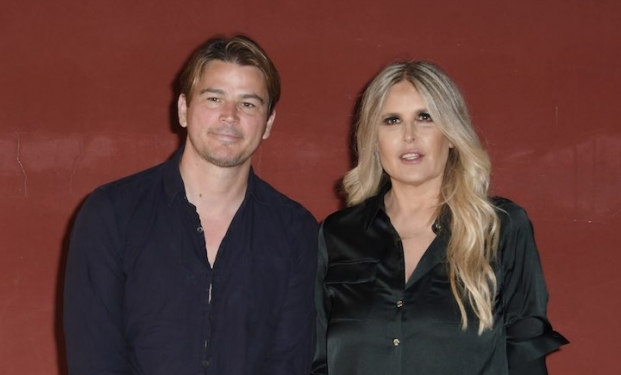 Tiziana Rocca con il presidente di giuria Josh Hartnett Tiziana Rocca con il presidente di giuria Josh Hartnett