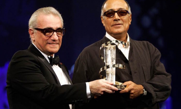 Martin Scorsese con Abbas Kiarostami Martin Scorsese con Abbas Kiarostami