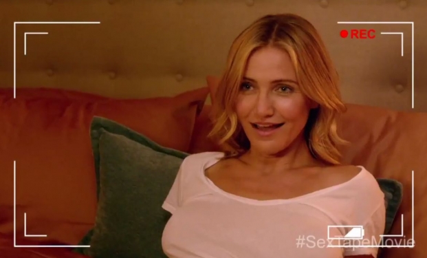 una scena di "Sex Tape" una scena di "Sex Tape"