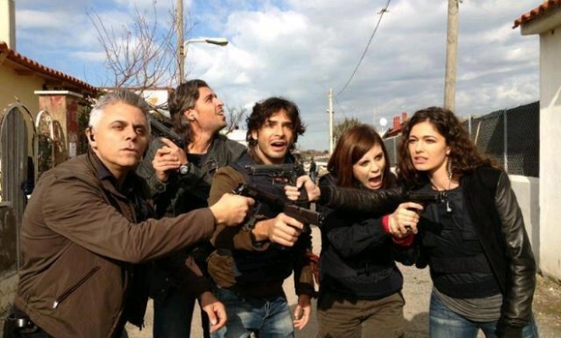 Armi sul set: Squadra Antimafia Armi sul set: Squadra Antimafia