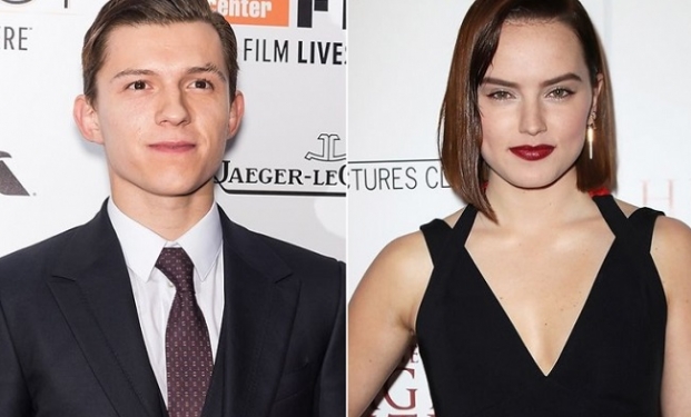 Tom Holland e Daisy Ridley Tom Holland e Daisy Ridley