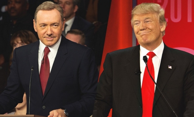 Frank Underwood e Donald Trump Frank Underwood e Donald Trump
