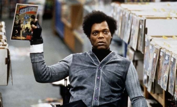 Samuel L. Jackson in Unbreakable Samuel L. Jackson in Unbreakable