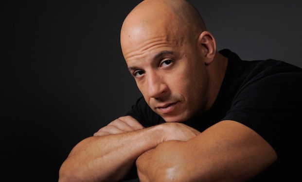 L'attore Vin Diesel, celebre per Fast & Furious L'attore Vin Diesel, celebre per Fast & Furious