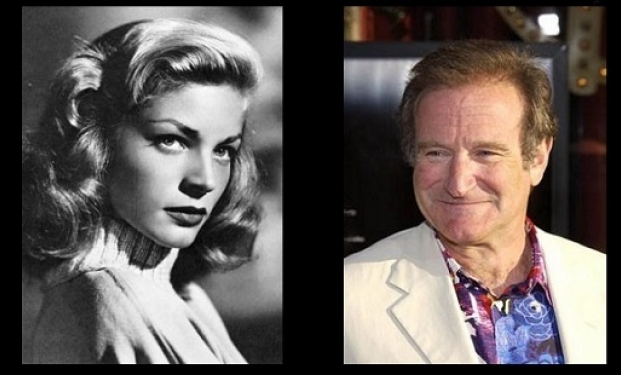 Robin Williams e Lauren Bacall Robin Williams e Lauren Bacall