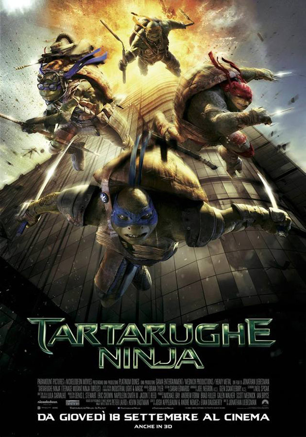 Locandina di Tartarughe Ninja Locandina di Tartarughe Ninja