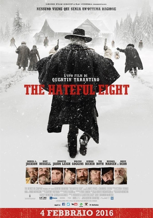Locandina di The Hateful Eight Quentin Tarantino Locandina di The Hateful Eight Quentin Tarantino