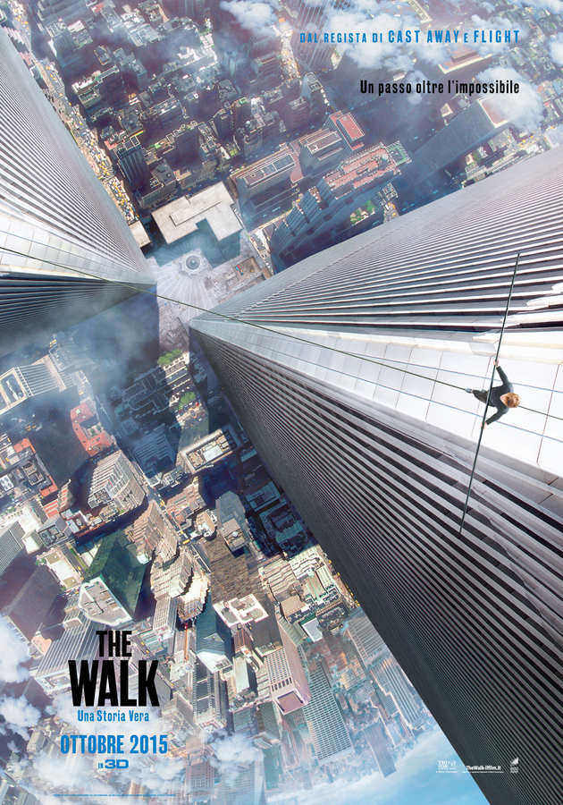 Locandina di The Walk di Robert Zemeckis Locandina di The Walk di Robert Zemeckis