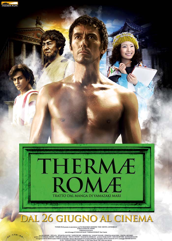Locandina del film Thermae Romae di Hideki Takeuchi Locandina del film Thermae Romae di Hideki Takeuchi