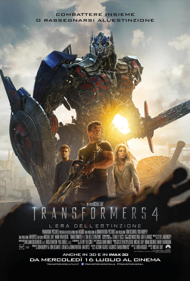 Transformers 4 - L'era dell'estinzione Locandina di Transformers 4 - L'era dell'estinzione