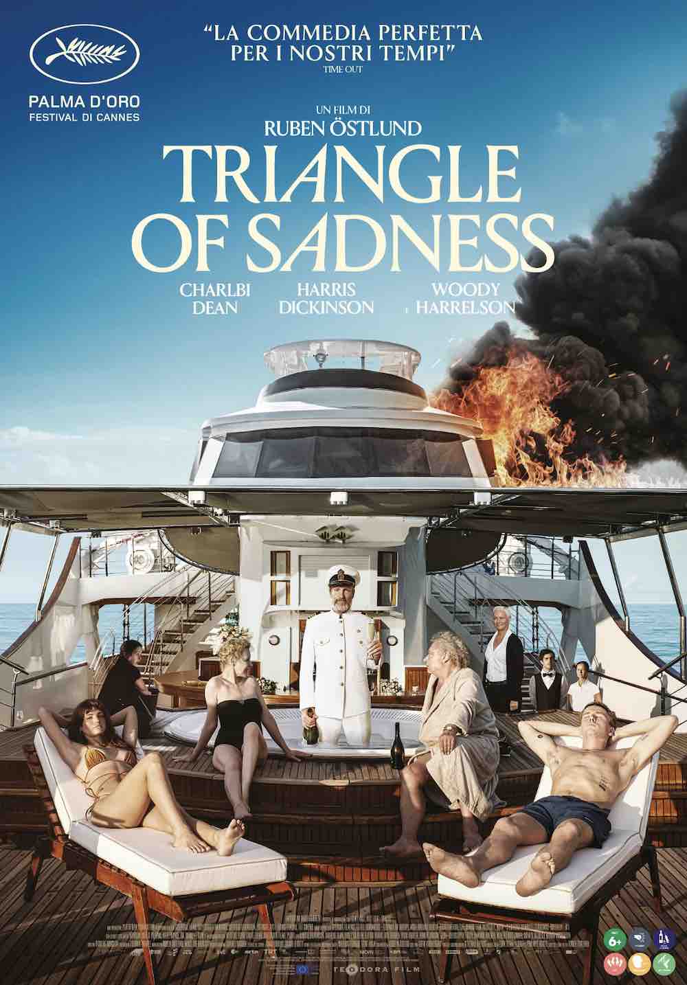 La locandina di Triangle of Sadness La locandina di Triangle of Sadness