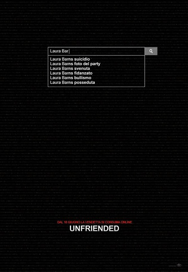 Locandina di Unfriended Locandina di Unfriended
